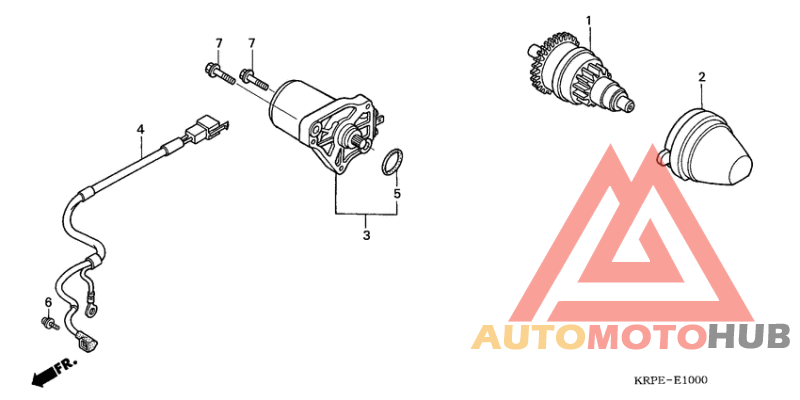 Стартерный мотор