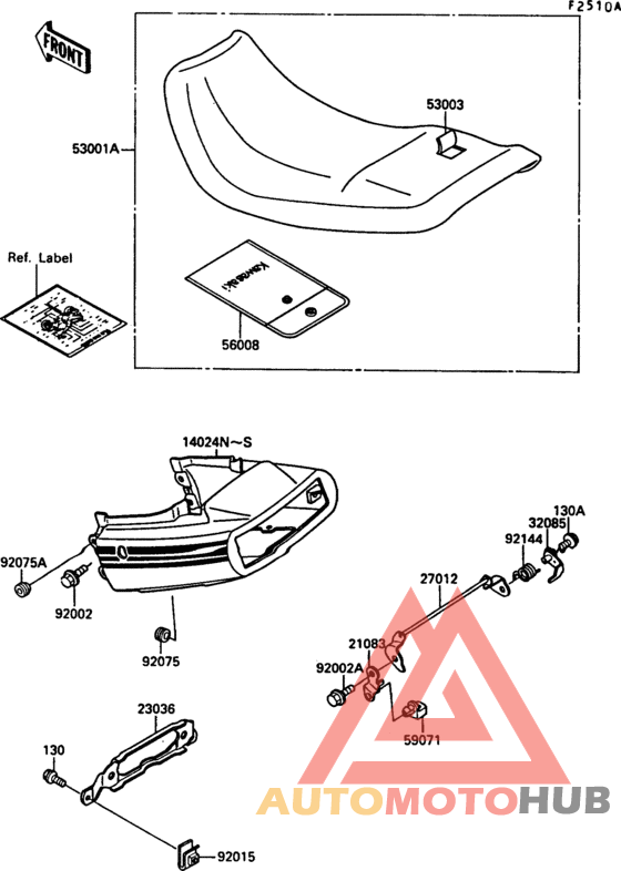 Seat(ex500-b2/b3/b4)