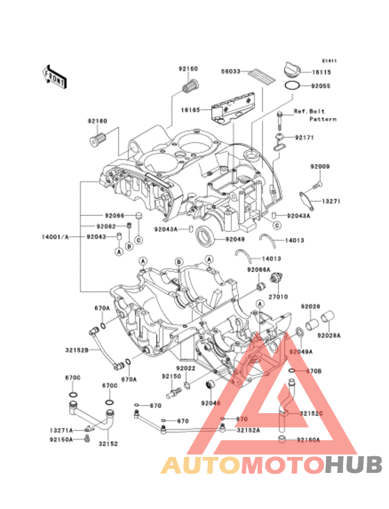 Картер двигателя