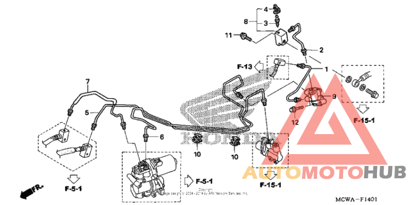 Proportioning control valve (abs)
