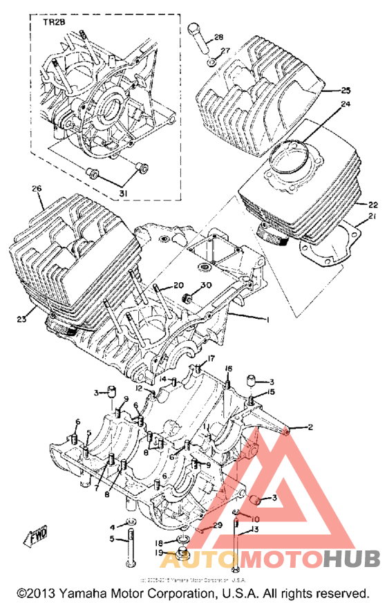 Картер двигателя