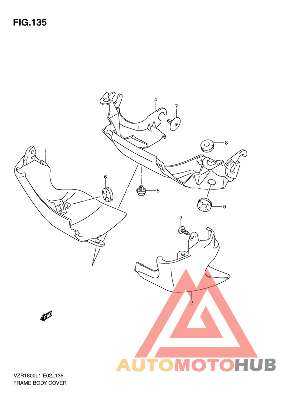 Frame body cover