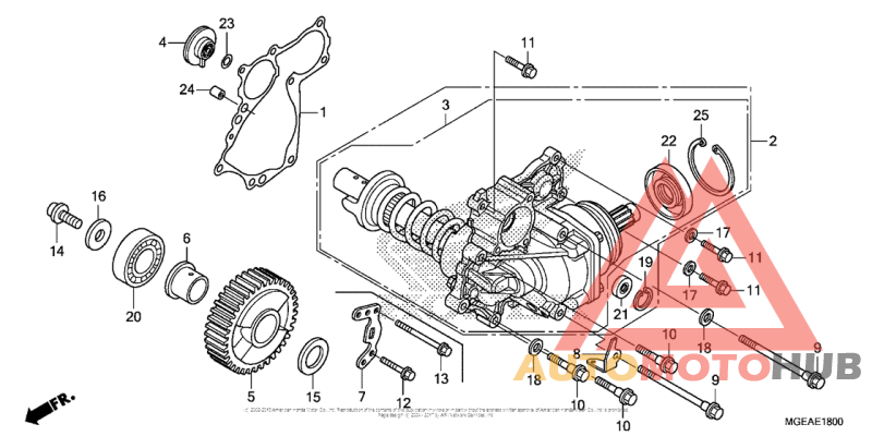 Side Gear Case
