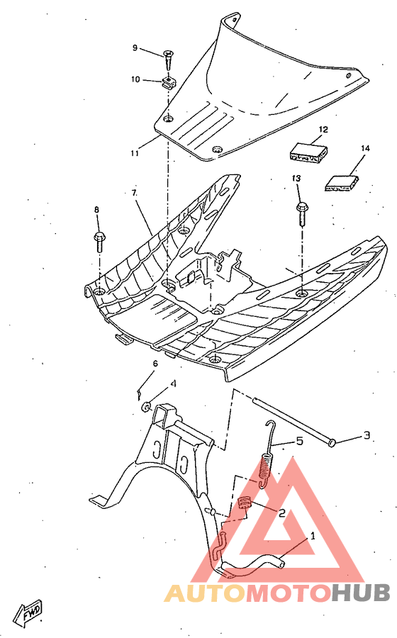 Stand. footrest