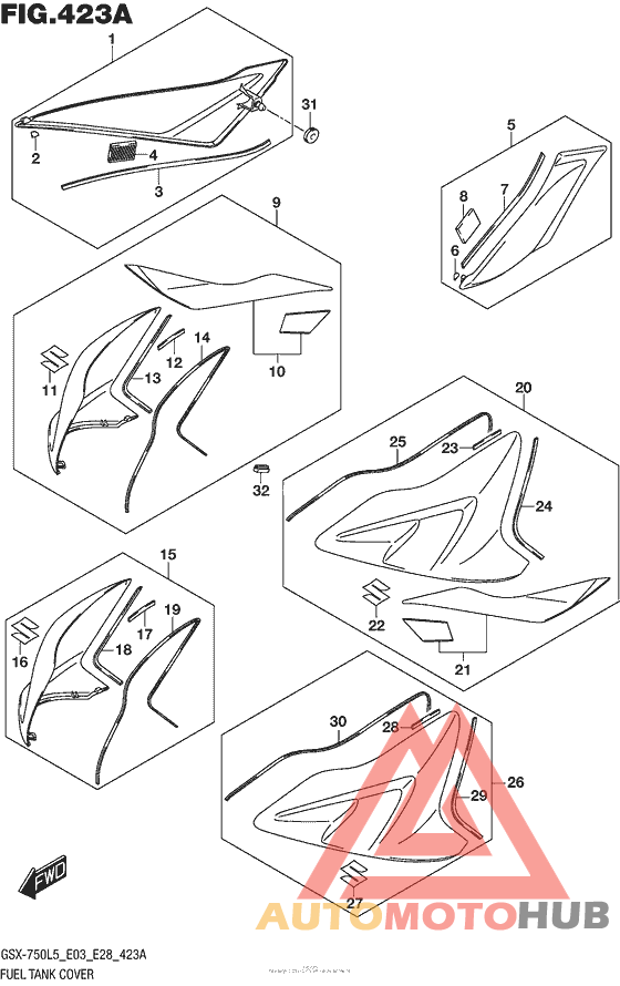 Fuel Tank Cover