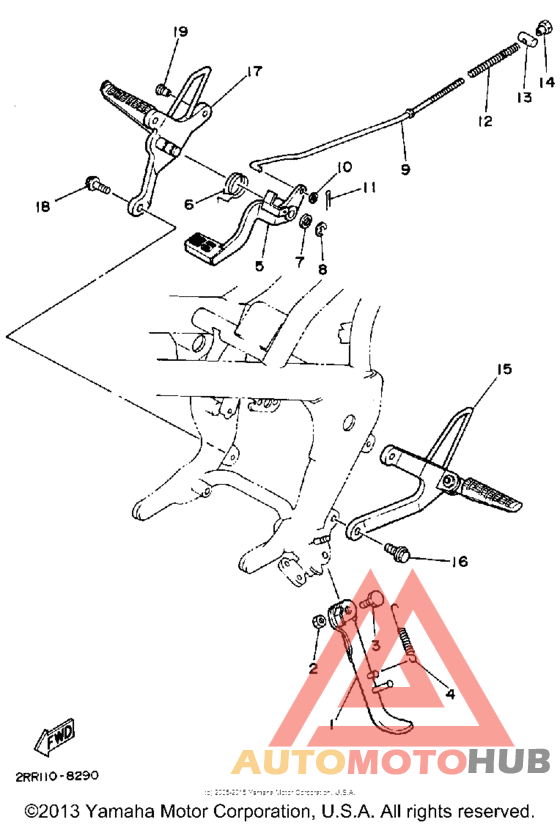 Stand - footrest