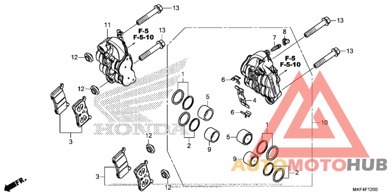 Front Brake Caliper (1)