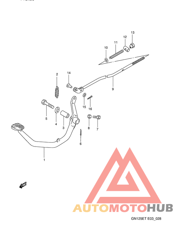 Передний суппорт