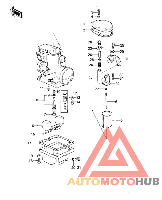 Детали карбюратора