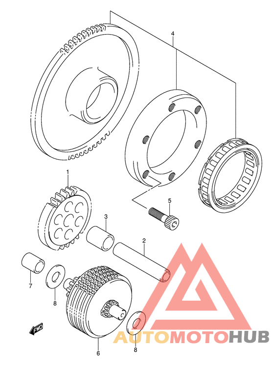 Муфта стартера