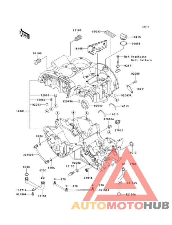 Картер двигателя