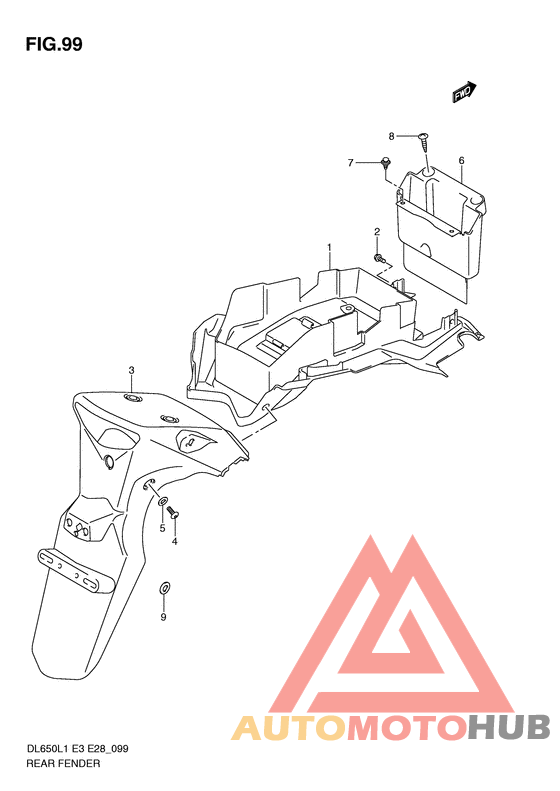 Заднее крыло