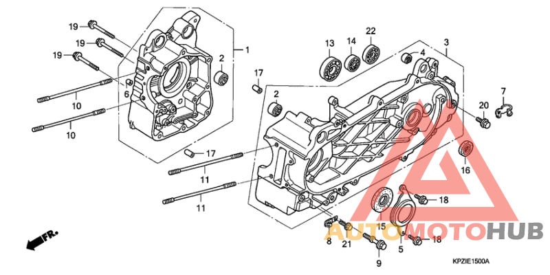 Картер двигателя