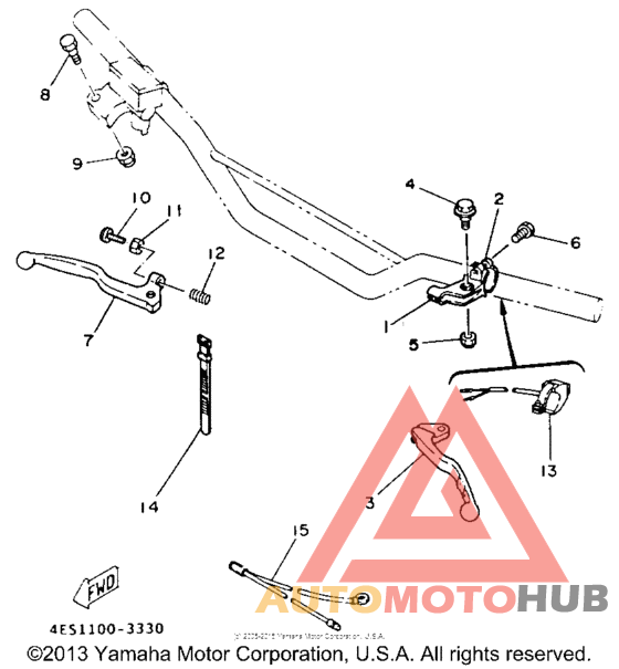 Handle switch - lever