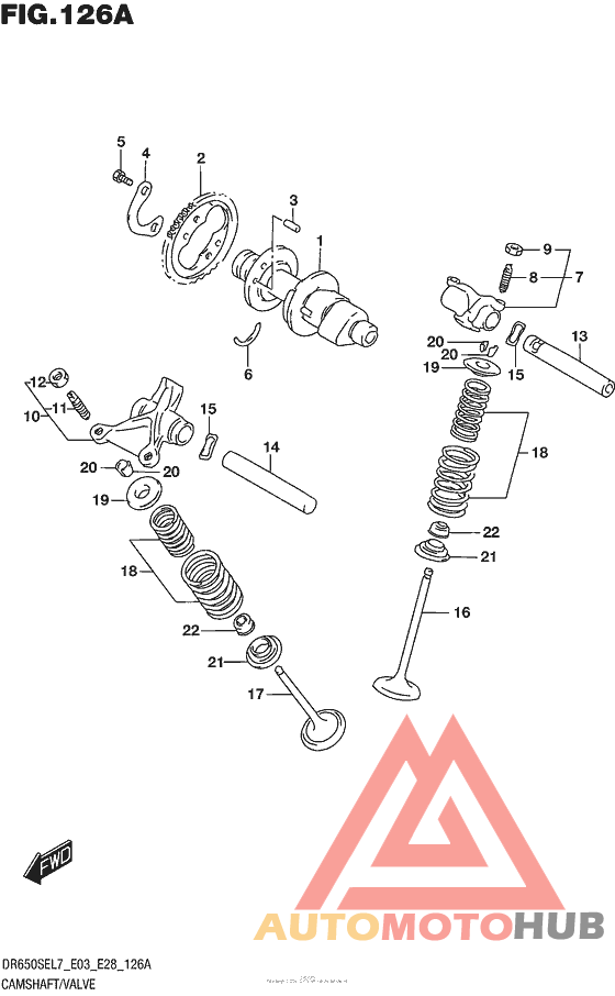 Распред вал/клапана