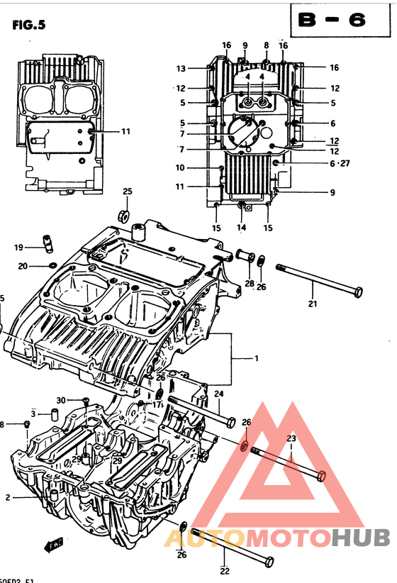 Картер двигателя