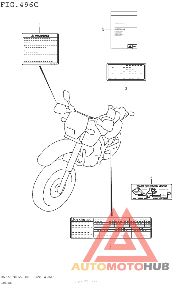 Label (Dr650Sel5 E33)