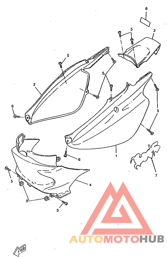 Боковые обтекатели