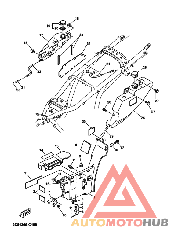 Бак масляный