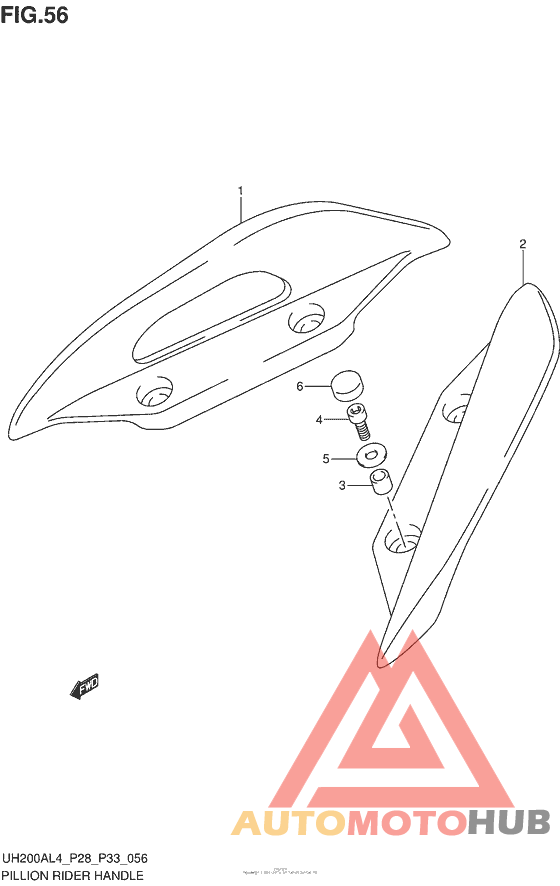 Pillion Rider Handle