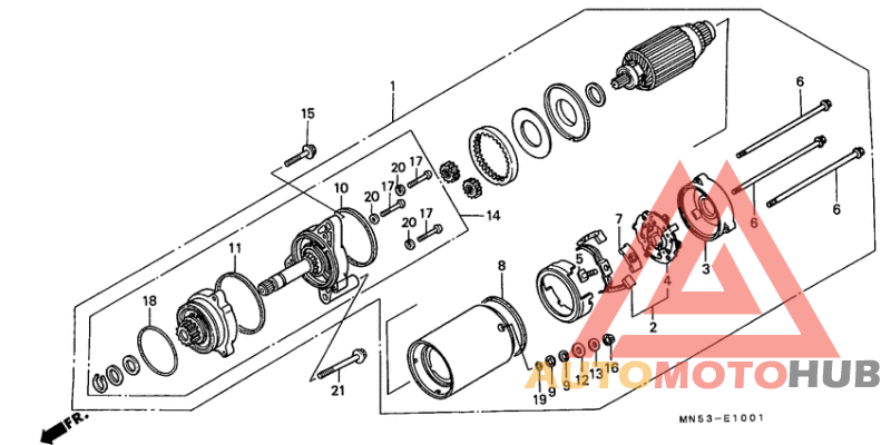 Стартерный мотор