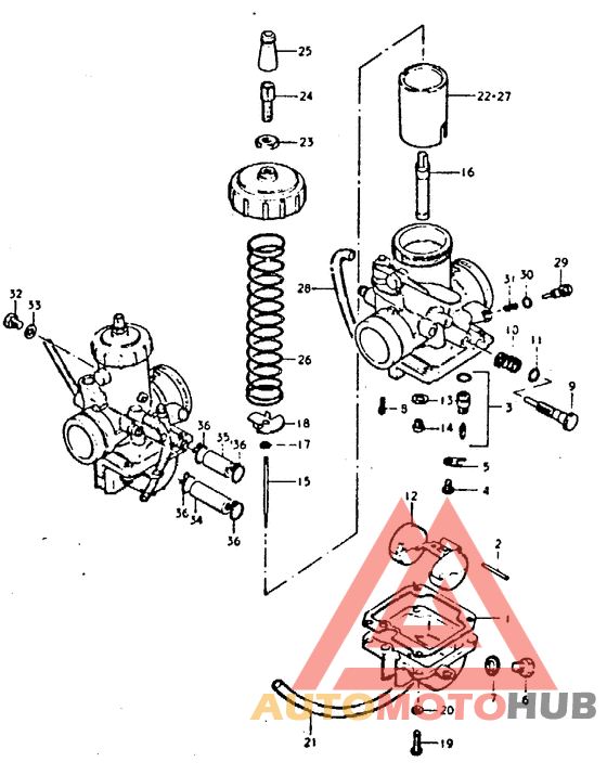 Carburetor assy