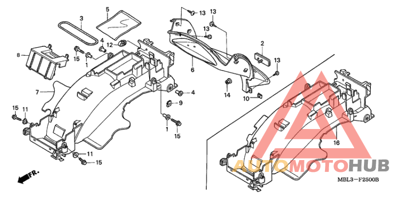 Заднее крыло
