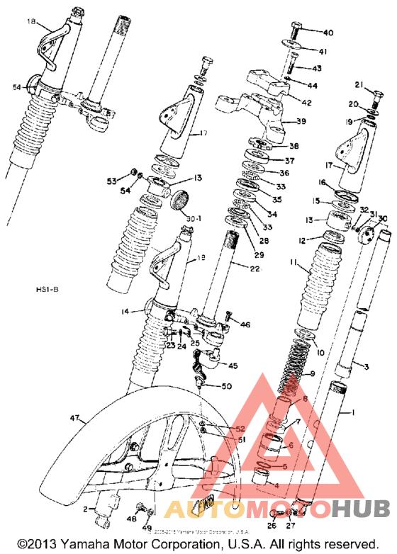 Front fork & front fender