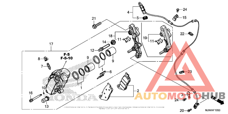 Передний суппорт