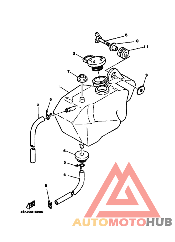 Бак масляный