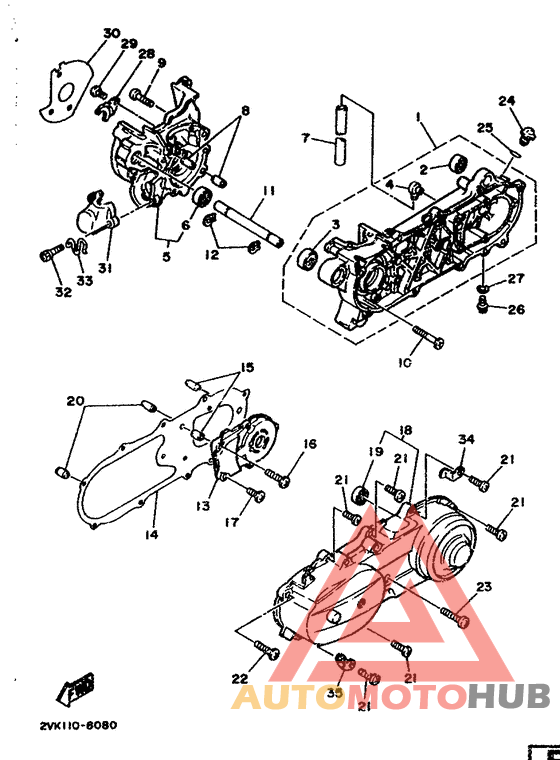 Картер двигателя