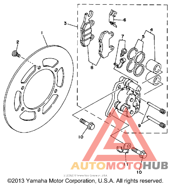 Передний суппорт