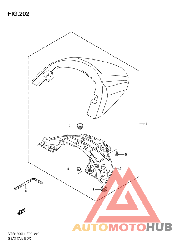 Seat tail box