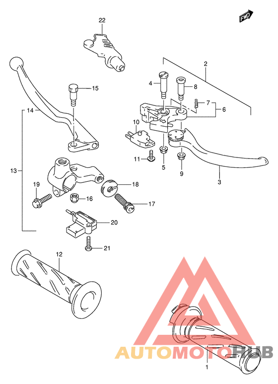Рулевой рычаг