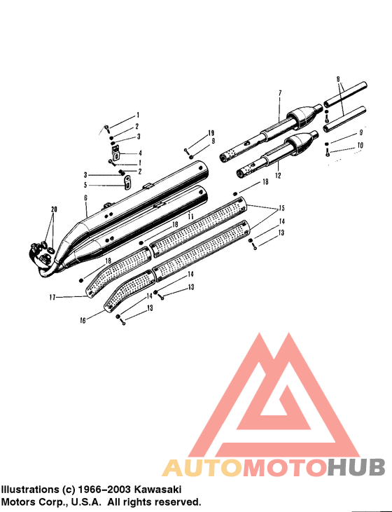 Muffler/spark arrester