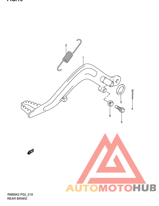 Передний суппорт