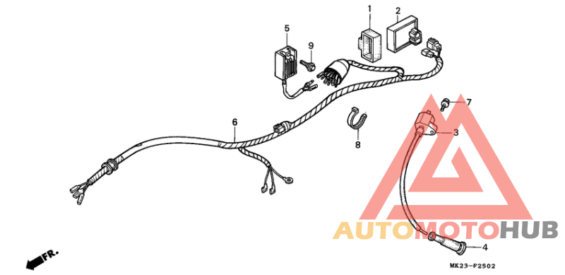 Harness wire