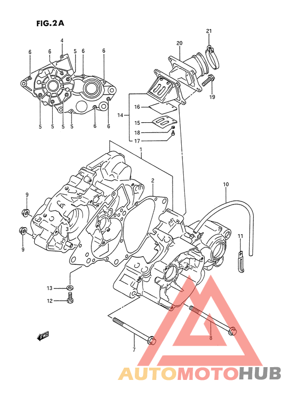 Картер двигателя