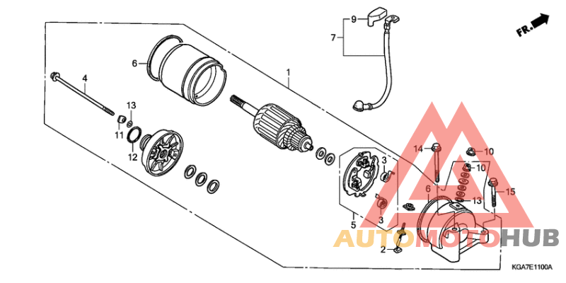 Стартерный мотор