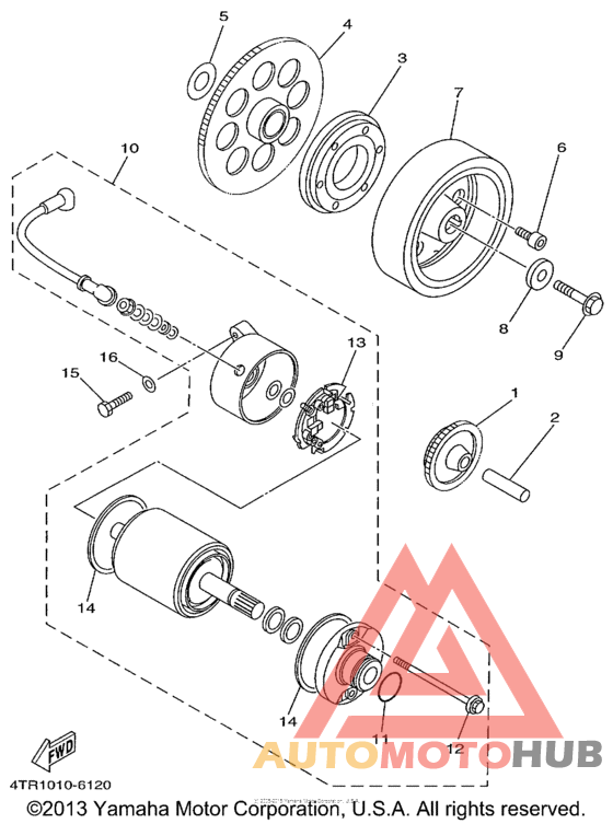 Муфта стартера