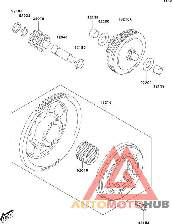 Муфта стартера