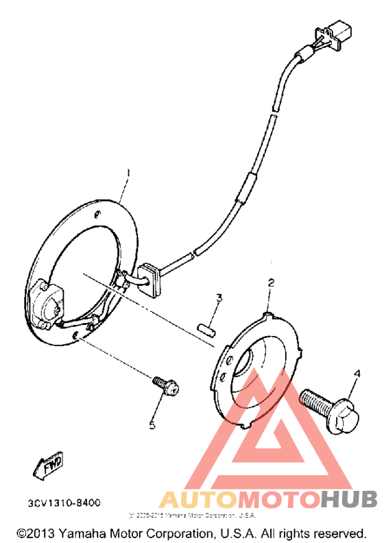 Pickup coil-governor