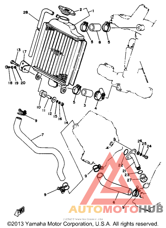 Radiator - hose