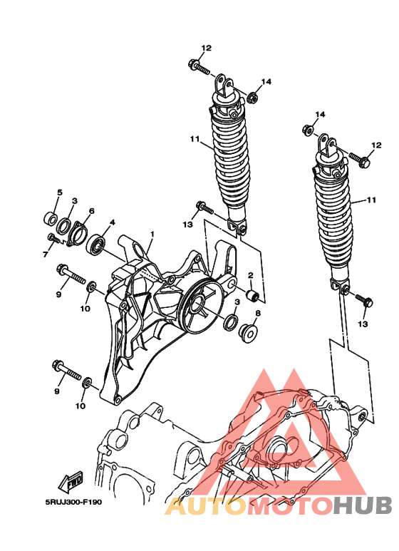 Rear arm & suspension