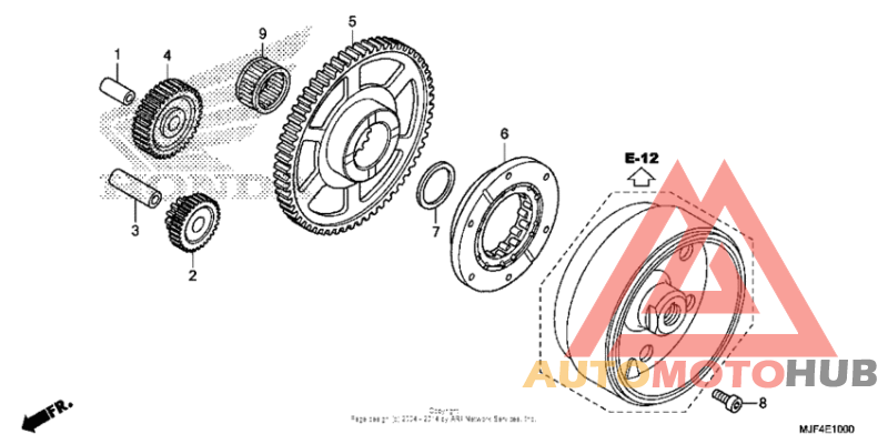 Муфта стартера