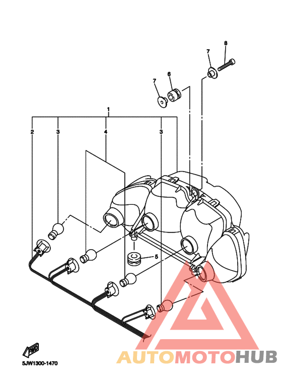Taillight unit ass`y