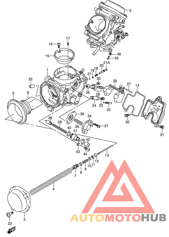 Carburetor assy