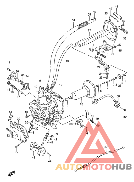 Carburetor assy