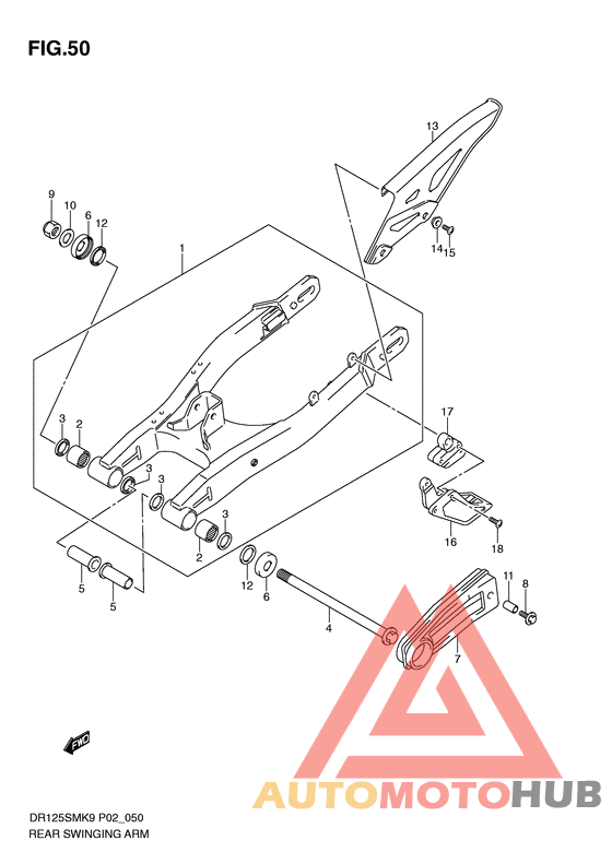 Маятник задний
