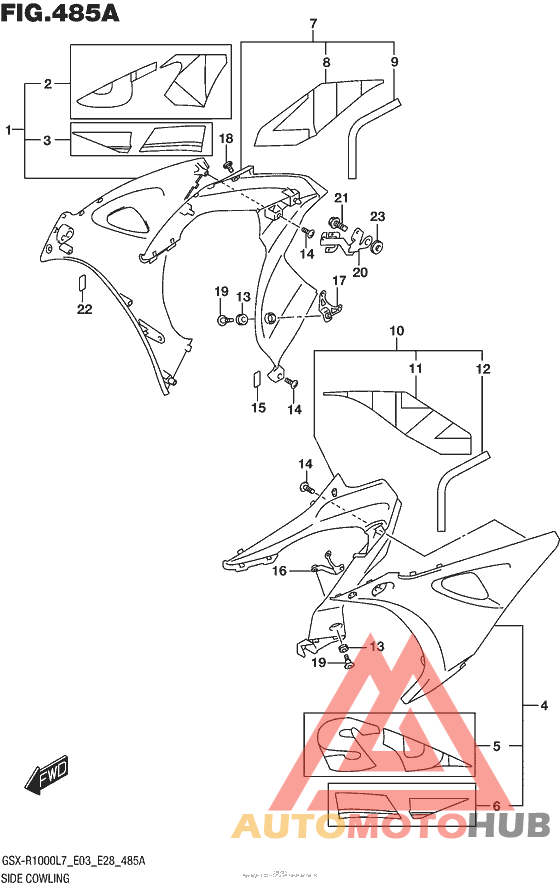 Side Cowling (Ysf)